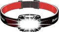 Produktbild: Blukar LED Stirnlampe Wiederaufladbar, Superhell Stufenlos Dimmbar Kopflampe mit