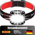 Produktbild: LED Stirnlampe Wiederaufladbar 2000L Stufenlos Dimmbar