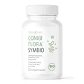 Produktbild: Combi Flora SymBIO - Probiotikum mit 13 Bakterienstämmen + Akazienfaser - 60 vegane Kapseln - Verzögerte Freisetzung - Hochdosiert