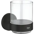 Produktbild: Grohe Start Glas mit Halter 411942430 mattschwarz