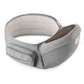 Produktbild: Baby Hüftsitz Taille Hocker 4 Tragepositionen 0-36 Monate Grau - Bequem & Sicher