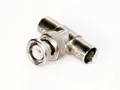 Produktbild: Adapter BNC T-Stück / Y-Verteiler BNC-Stecker -> 2x BNC-Buchse / Kupplung