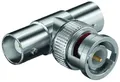 Produktbild: BNC T-Adapter BNC Stecker > 2x BNC Kupplung