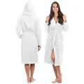 Produktbild: Liebenstein Bademantel Damen Größe M Premium Bademantel aus Baumwolle Weiß