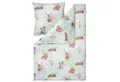 Produktbild: Estella Bettwäsche Hermann 4445 080 Jade Kuschelflanell, Flanell, 2 teilig, Tiere, Winter