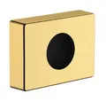 Produktbild: hansgrohe AddStoris - Hygienebeutelspender, Hygienebeutelbox für Wandmontage, verdeckte Befestigung, Badezimmer Zubehör, Polished Gold Optic, 41773990