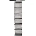 Produktbild: Amazon Basics Hängeaufbewahrung für den Schrank Wandschrank, 6 Regale, Grau, 22D x 29W x 23H cm