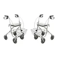 Produktbild: Drive Medical Standard-Rollator 2x Migo 2G Einhängekorb + Tablett + Stockhalter