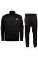 Produktbild: Kappa Jogginganzug Herren in Größe L I Trainingsanzug in Schwarz mit stylischem Logo an Armen & Beinen I Geeignet als Sportanzug, Lounge Wear oder für die Freizeit I Regular Fit