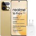 Produktbild: realme 16 Pro+ 5G 12/512GB Master Gold OIS 200MP 7000mAh