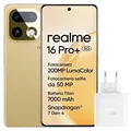 Produktbild: Realme 16 Pro+ 5G, 17,27 cm (6,8 Zoll), Dual-SIM, Android 16, USB Typ-C, 12 GB RAM, 512 GB interner Speicher, 7000 mAh Akku, Gold - Gold