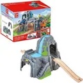 Produktbild: Hape Spielzeugeisenbahn-Zubehör E3739, Tunnelkombination mit Licht und Sound, 4-teilig