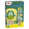 Produktbild: HABA Meine ersten 6 Puzzles – Waldtiere – Kinderpuzzle ab 2 Jahren – Mit Bär, Fuchs & Co. – Griffige Puzzleteile – 2012185001
