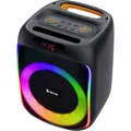 Produktbild: Denver Bluetooth-Lautsprecher Partylautsprecher Musikbox AUX USB SD - Wie Neu