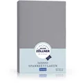 Produktbild: Spannbettlaken ZÖLLNER Jersey LB 70x140 cm grau Spannbetttuch Bettlaken