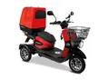 Produktbild: Rolektro, E-Carrier 25 V.3 Lithium, Rot, mit XXL-Koffer, 60V-32,5Ah Akku, 1000 Watt