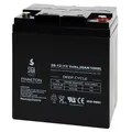 Produktbild: Akku 12V 28Ah AGM Blei GEL USV Batterie kompatibel LC-X1228AP 25Ah 26Ah 27Ah