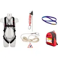 Produktbild: 3M Absturzsicherung Set Dachdecker (Auffanggerät, Auffanggurt, 140 kg) (204087)