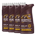 Produktbild: MANNOL 5W-40 Formula PD Motoröl MB 229.51, ACEA C3, 4x1 Liter