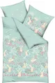 Produktbild: Kaeppel Kinder-Bettwäsche Bunnys Renforcé Mint Größe 1x 135x200 cm + 1x 80x80 cm