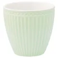 Produktbild: Greengate Latte Cup Becher ALICE Hellgrün Everyday Geschirr PALE GREEN 300 ml