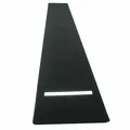 Produktbild: Dartmatte Dart Teppich  dunkelgrau 250 x 40 cm Aufdruck mit Abwurf Line