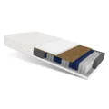 Produktbild: Matratze 160x200 Taschenfederkern VITORIA H3 H4 7 Zonen Kokos 18 cm JERSEY