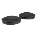 Produktbild: Kohlefilter Set Type57 AEG 4055171138 178mmØ für Dunstabzugshaube 2Stk