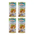 Produktbild: Food-United Regensburger Würste 4x550g Dose | knackig im Biss | Knackwurst | Handwurst | Knacker | Dicke | Buchenholz geräuchert | Würzig | bayerische Wurstspezialität | Brühwurst von ZIMMERMANN (4)