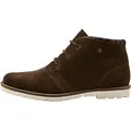 Produktbild: Nebulus Leder Winterstiefel DUSKY Herren mit Wolle, warme Stiefel mit Wolle , Lederstiefel , P1006 - Herren, dunkelbraun, 46 - Braun - 46