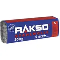 Produktbild: RAKSO Stahlwolle grob 5-200g, 1 Banderole, abtragen Beizschlamm v. Holz, entfernt Farbspritzer auf Glas, Flugrost auf Werkzeugen