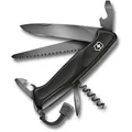 Produktbild: Victorinox Taschenmesser Ranger Grip 55 Onyx Black, 0.9563.C31P, 12 Funktionen schwarz Feststellklinge