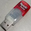 Produktbild: AVM FRITZ!WLAN Stick AC 430 MU-MIMO bis 433 MBit/s 2,4 & 5 GHz Windows 11