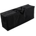 Produktbild: Chefarone Auflagen Tasche 125x50x32 cm Gartenpolster Schutzhülle | Wasserabweisende Tasche für Gartenpolster mit Tragegriff – schützt vor Regen UV-Strahlung Staub und Schmutz