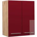 Produktbild: Vicco Hängeschrank Fame-Line Bordeaux Hochglanz/Goldkraft Eiche 60 cm