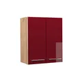 Produktbild: Vicco Hängeschrank Fame-Line, Bordeaux Hochglanz/Goldkraft Eiche, 60 cm
