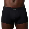 Produktbild: Bruno Banani Hipshort Check Line 2.0 Gr. XXL - Karomuster Schwarz - Elastische Herren Boxershorts Eng Anliegend - Mikrofaser Unterhose - Ideale Passform