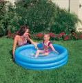 Produktbild: Intex Crystal Blue 3 Ring Planschbecken ca.114 cm x 25 cm Pool Schwimmbecken