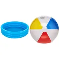 Produktbild: Intex 59416NP Crystal Blue Three Ring Inflatable Paddling Pool 1.14m x 25cm