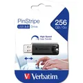 Produktbild: Verbatim Store n Go 256GB Pinstripe USB 3.0 black 49320 USB-Stick