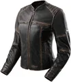 Produktbild: Rebelhorn Hunter 2 Damen Motorrad Lederjacke, vintage braun, XS