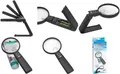 Produktbild: WEDO LED-Lupe mit ausklappbarem Standfuß, schwarz Hand- & Tischlupe in einem, 2 LEDS, verstellbarer Lupenkopf, - 1 Stück (271 7565)