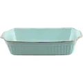 Produktbild: Creatable Auflaufform, Türkis, Keramik, 3 L, rechteckig, 20x7.5x34 cm, Kochen, Auflaufformen