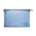 Produktbild: Tatonka Reißverschlusstasche Zip Pouch - Flache Aufbewahrungs- und Dokumententasche in verschiedenen Größen und als Set - durchsichtig, wasserfest und robust, Blue, XL (35 x 25 cm)