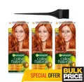 Produktbild: Garnier Color Naturals 7.40 Passionate Copper Haarfarbe Full Grey Coverage 3e...