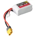 Produktbild: Pichler RED POWER XT LiPo Akku 1100 mAh – 11,1 V 3S1P mit XT60 Stecker