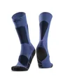 Produktbild: X-Socks Ski Discover OTC Junior - Kinder-Hochleistungs-Skisocken für verbesserten Komfort, optimale Leistung und Langlebigkeit auf der Piste für junge Skifahrer - Blaue Blüte/Marine, 35-38