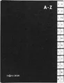 Produktbild: Pultordner PAGNA, für DIN A4, alphabetisch, 24 Fächer, Manilakarton, schwarz 61800