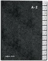 Produktbild: Pagna Pultordner 24241-04 Hartpappe Schwarz DIN A4 Anzahl der Fächer: 24 A-Z