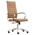 Produktbild: Sedero Bürostuhl Granada - mit Synchron Wippmechanik (Kunstleder, Cognac)